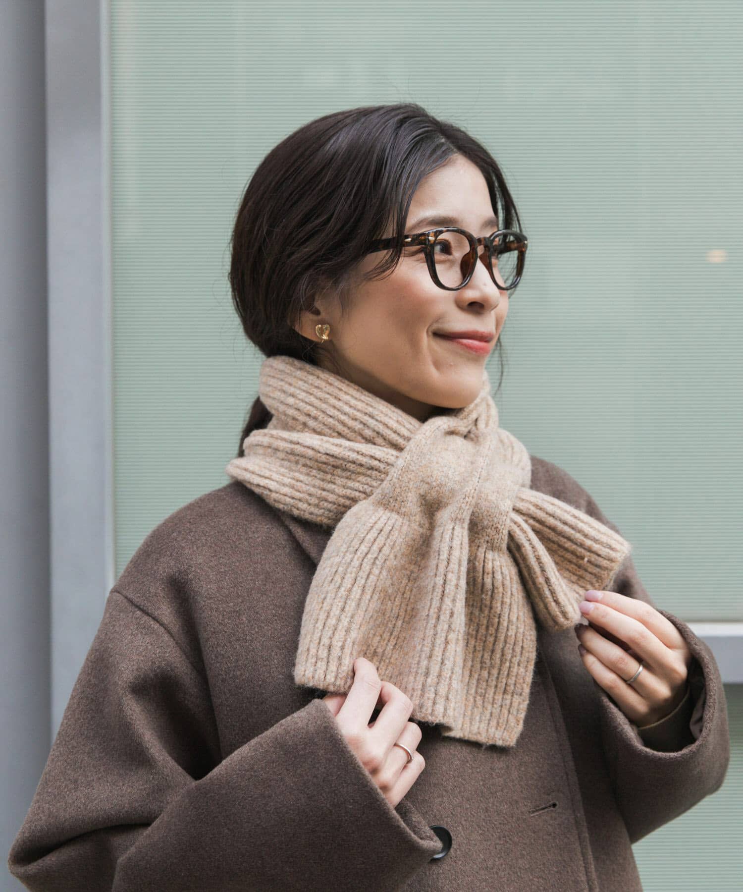 URBAN RESEARCH DOORS「ニットティペット」|ストール|