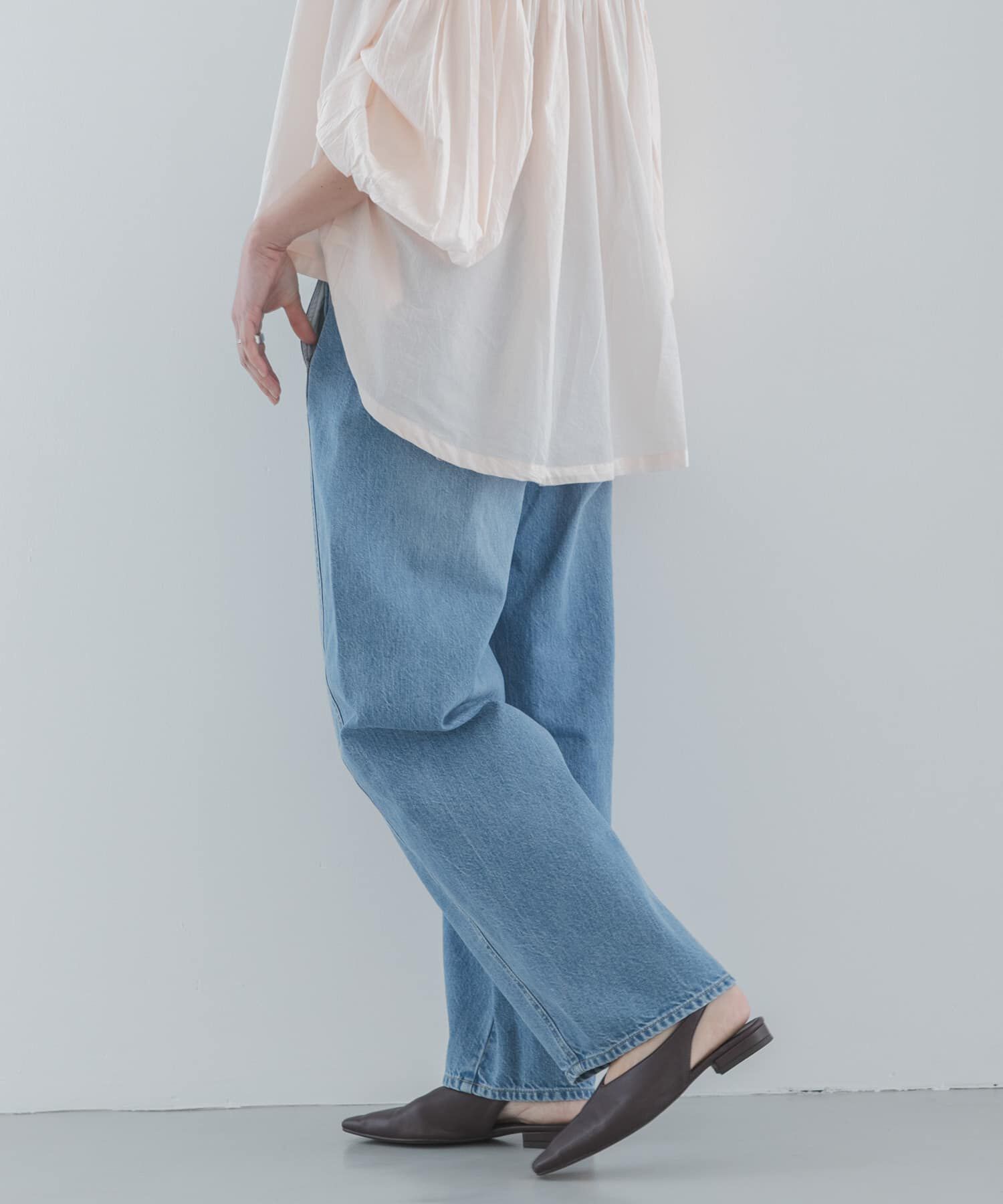 Sonny Label 「シームデザインバレルデニム」|デニム|