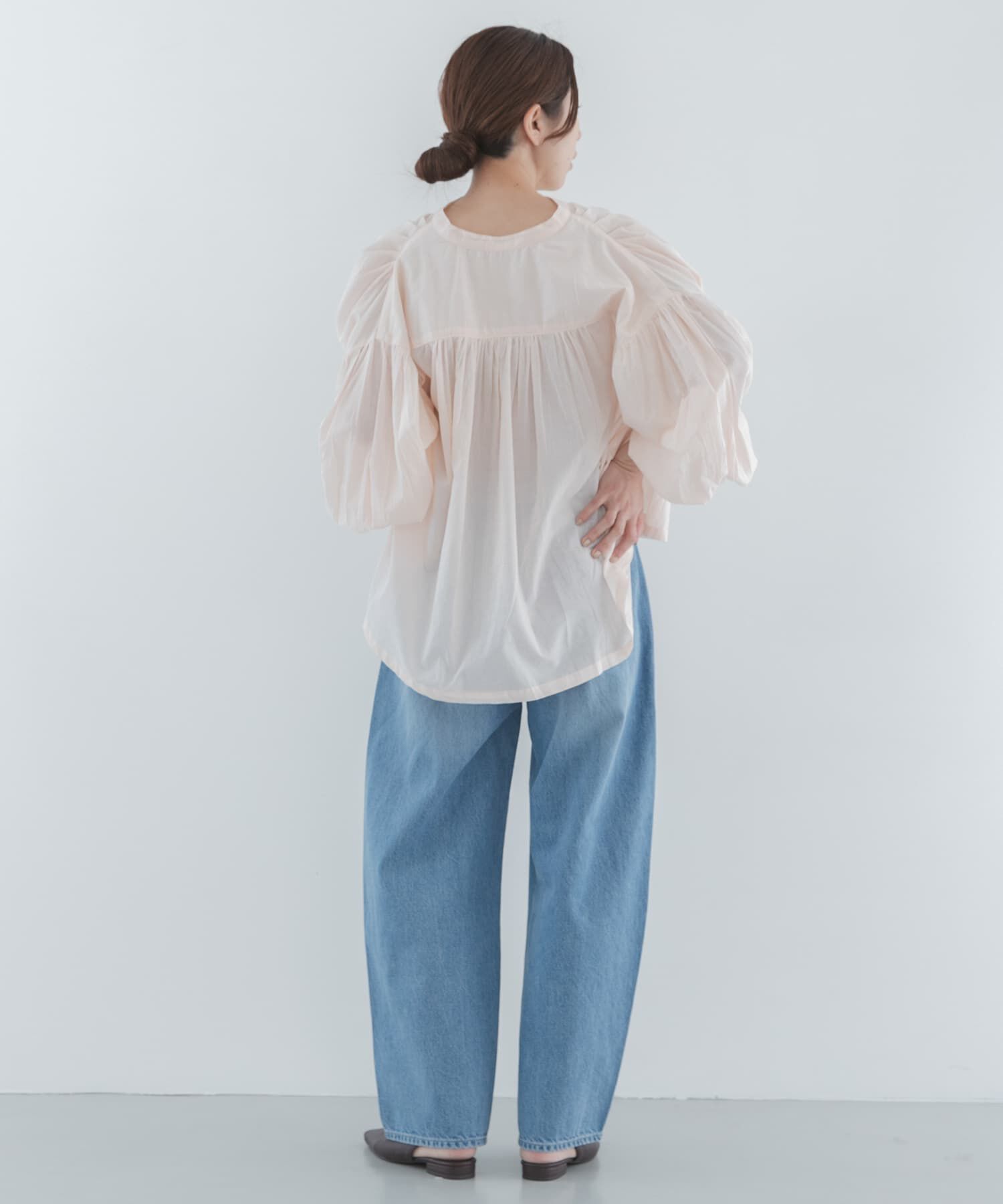 Sonny Label 「シームデザインバレルデニム」|デニム|