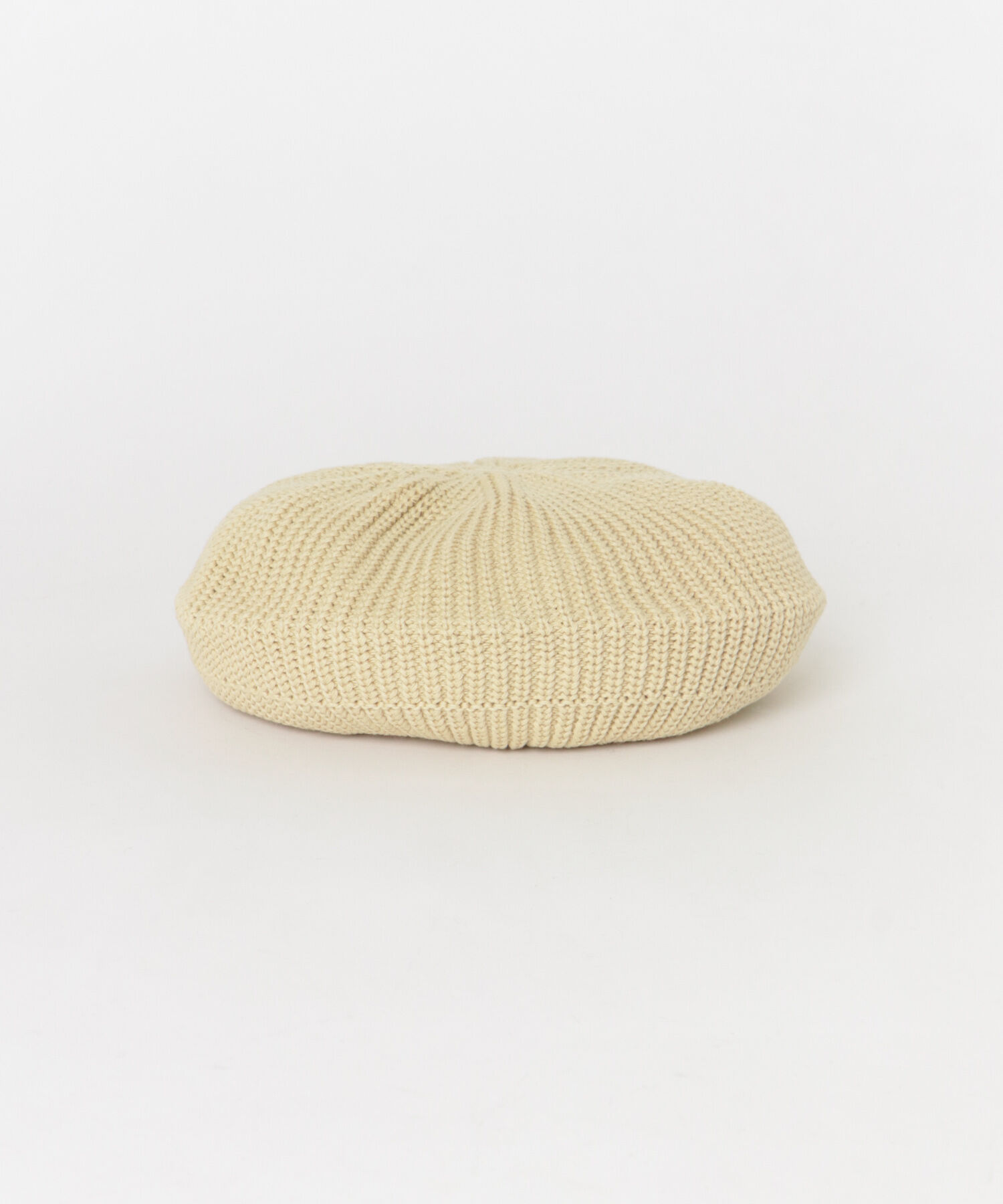 SMELLY「リブニットベレー」|ハンチング・ベレー帽|