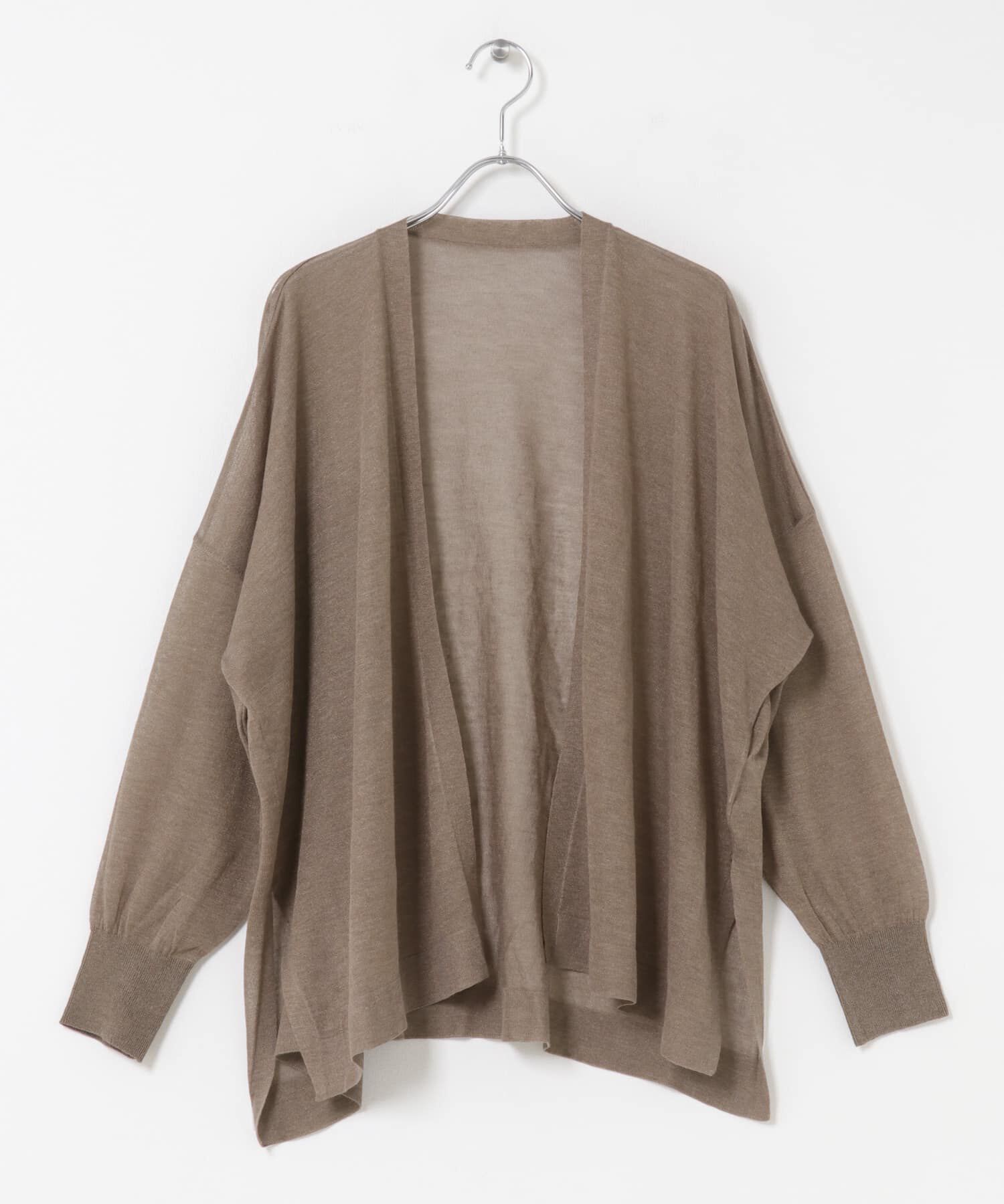 URBAN RESEARCH ROSSO「接触冷感シアーカーディガン」|カーディガン|