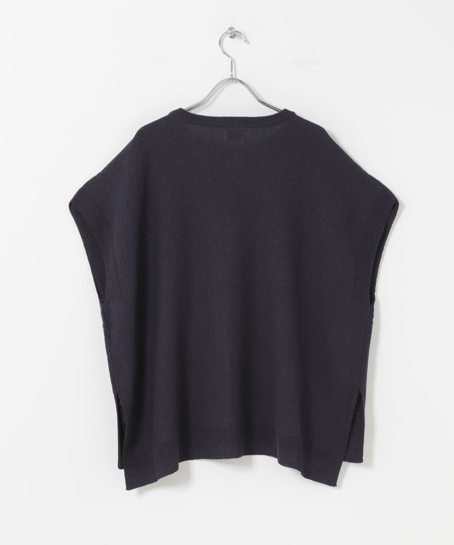 URBAN RESEARCH DOORS「リネン混ブークレニットワイドプルオーバー」|ニット・セーター|