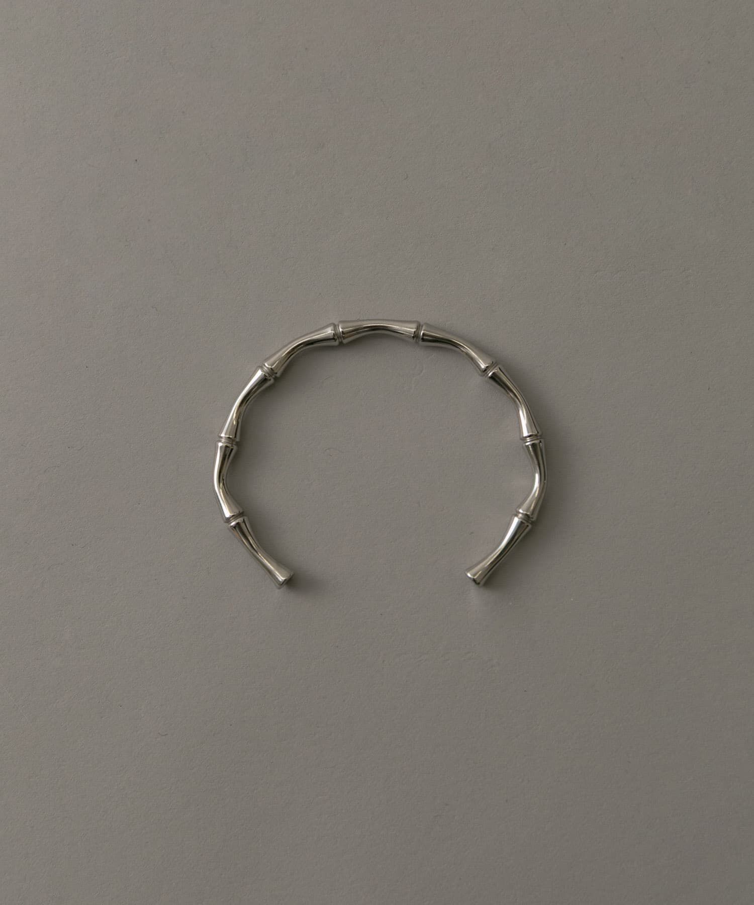 SMELLY「ステンレスバンブーバングル」|ブレスレット・バングル|シルバー