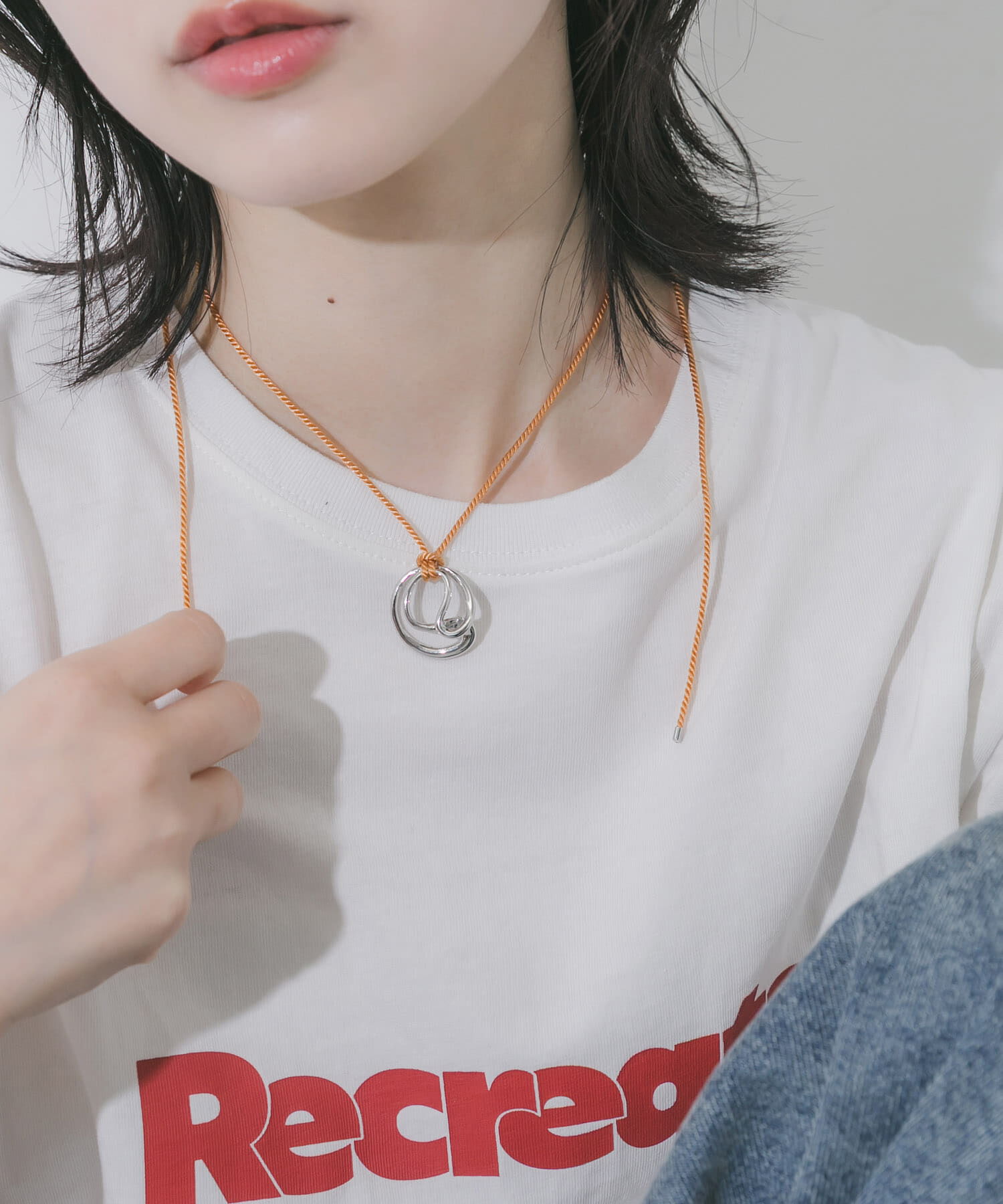 SMELLY「メタルトップカラーコードチョーカーネックレス」|ネックレス|