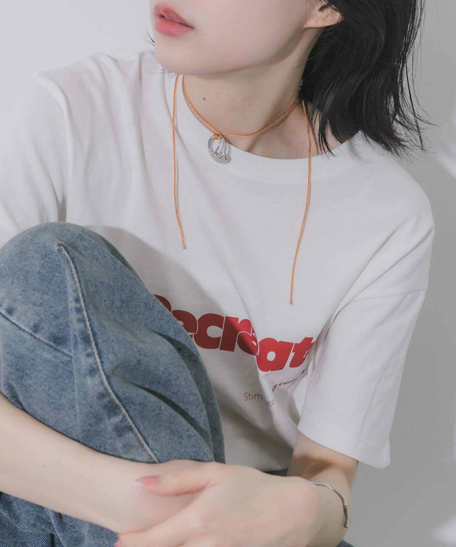 SMELLY「メタルトップカラーコードチョーカーネックレス」|ネックレス|