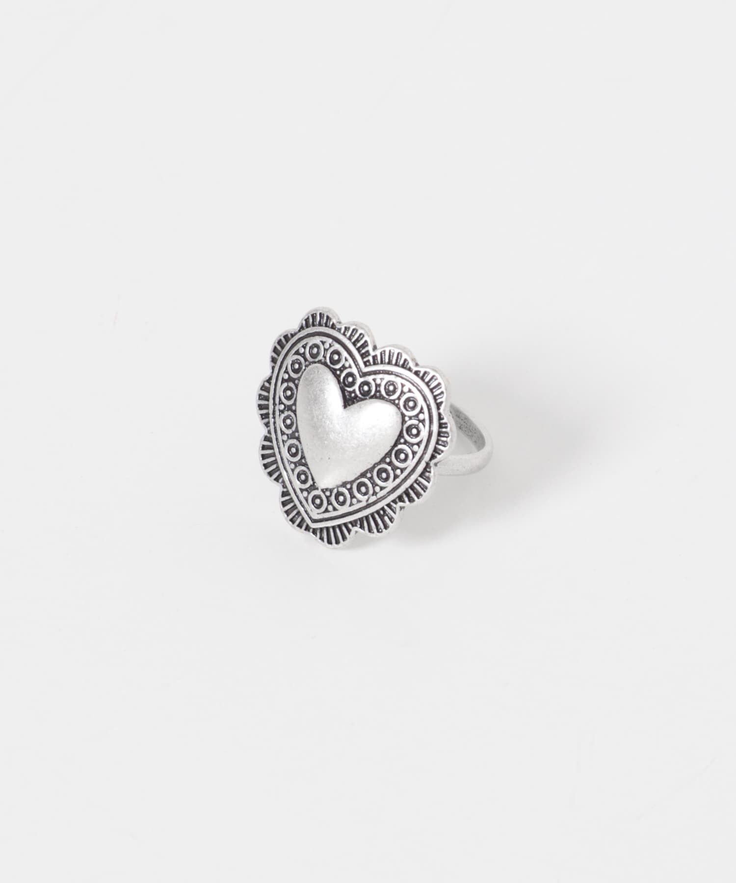 SMELLY「ヴィンテージライクハートコンチョリング」|リング|