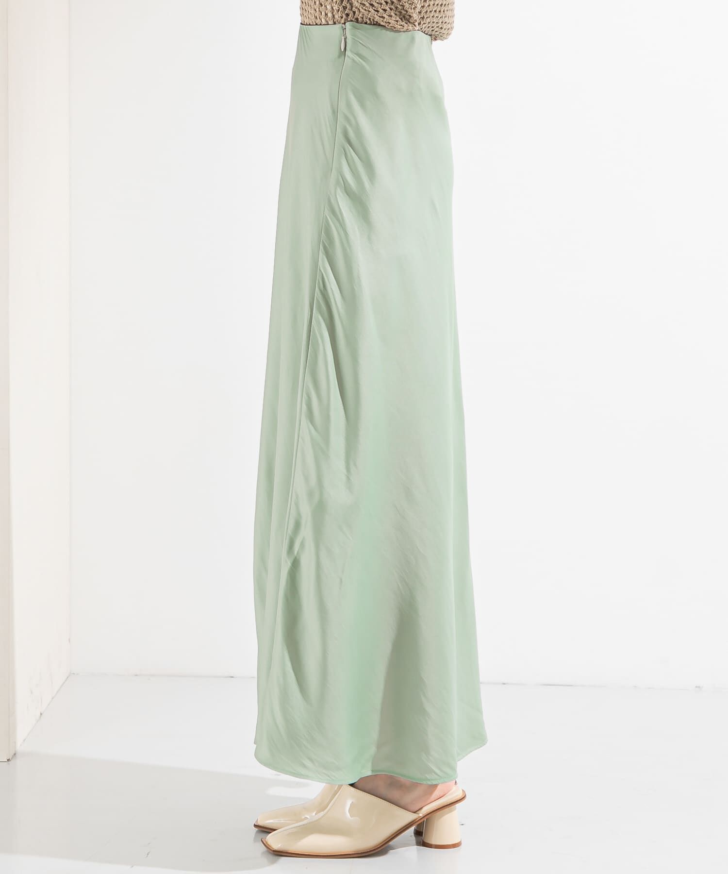  「バイアスフレアスカート」|スカート|