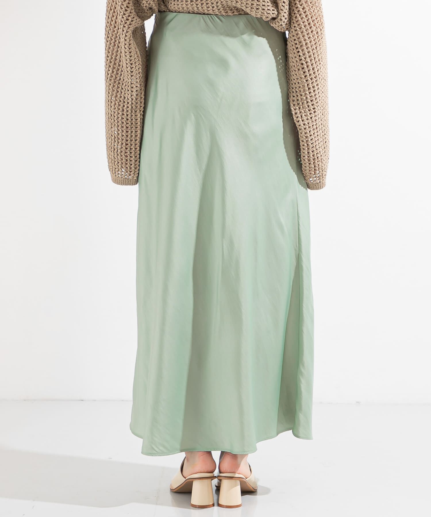  「バイアスフレアスカート」|スカート|