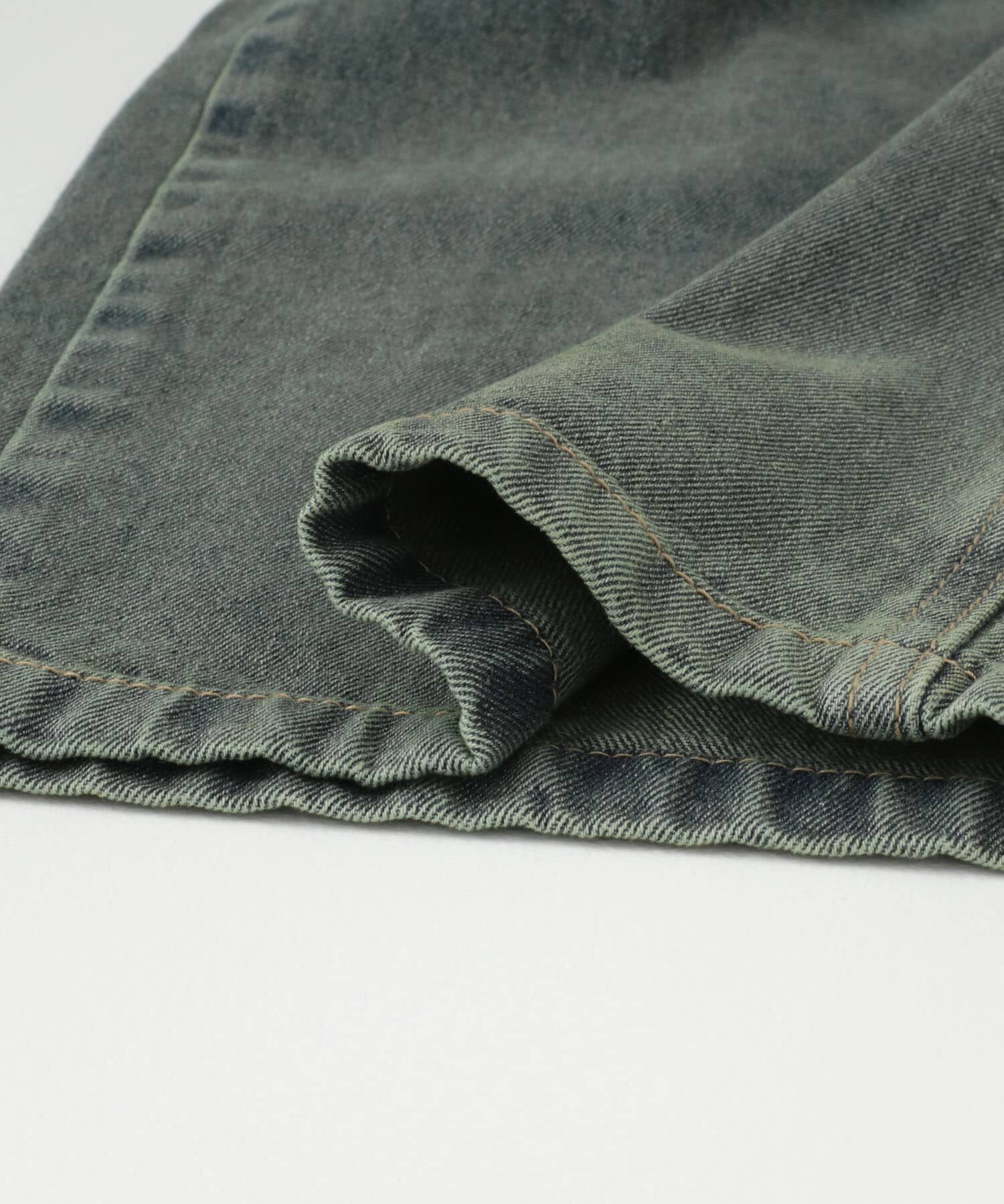  「『2サイズ展開』ドローストリングデニム」|デニム|