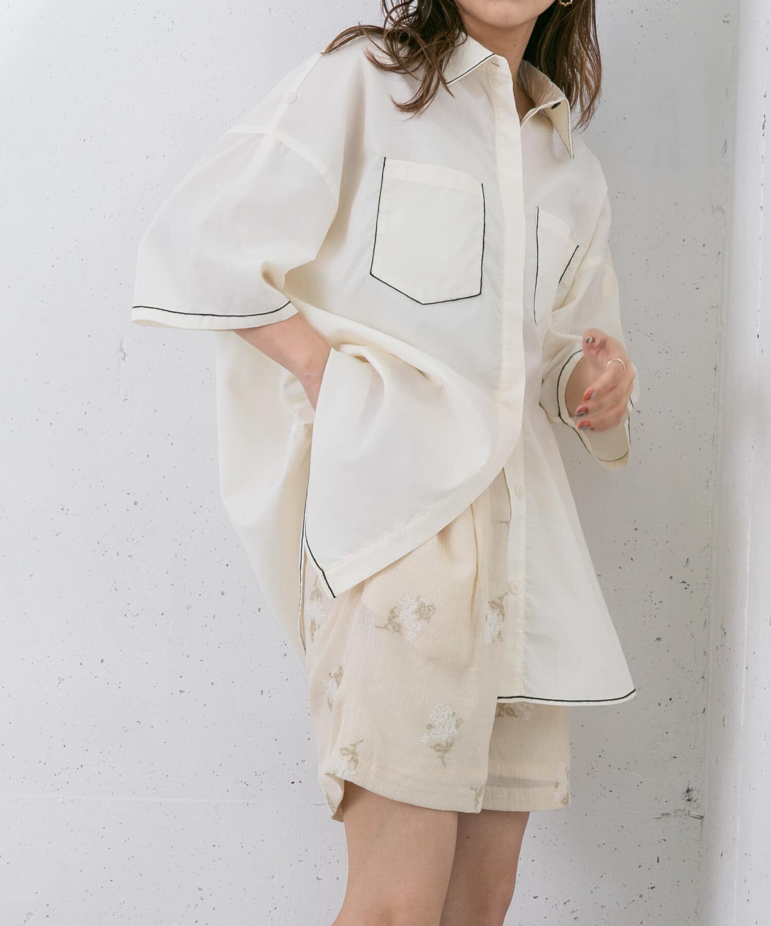  「エンブロイダリーショートパンツ」|その他|