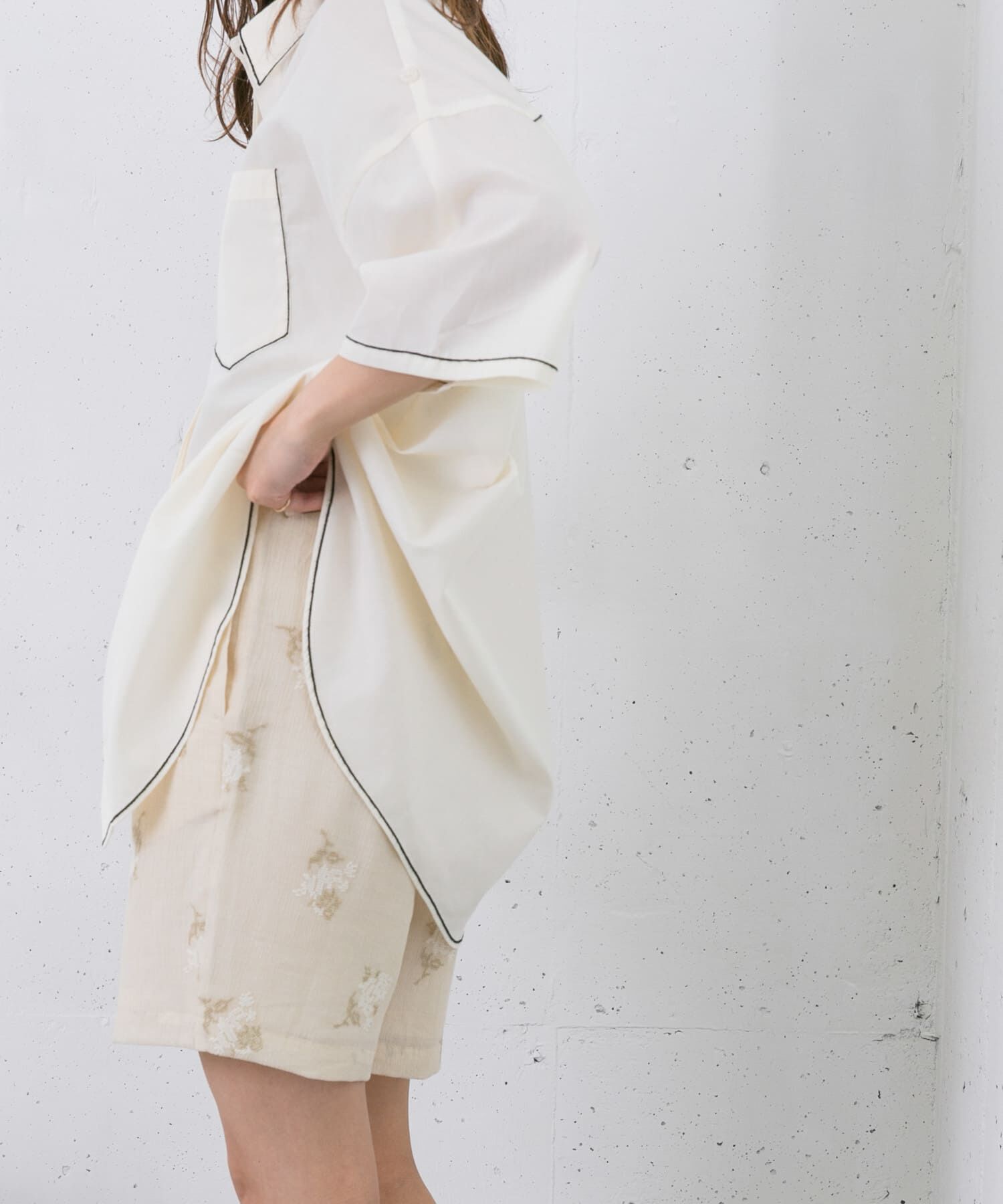  「エンブロイダリーショートパンツ」|その他|