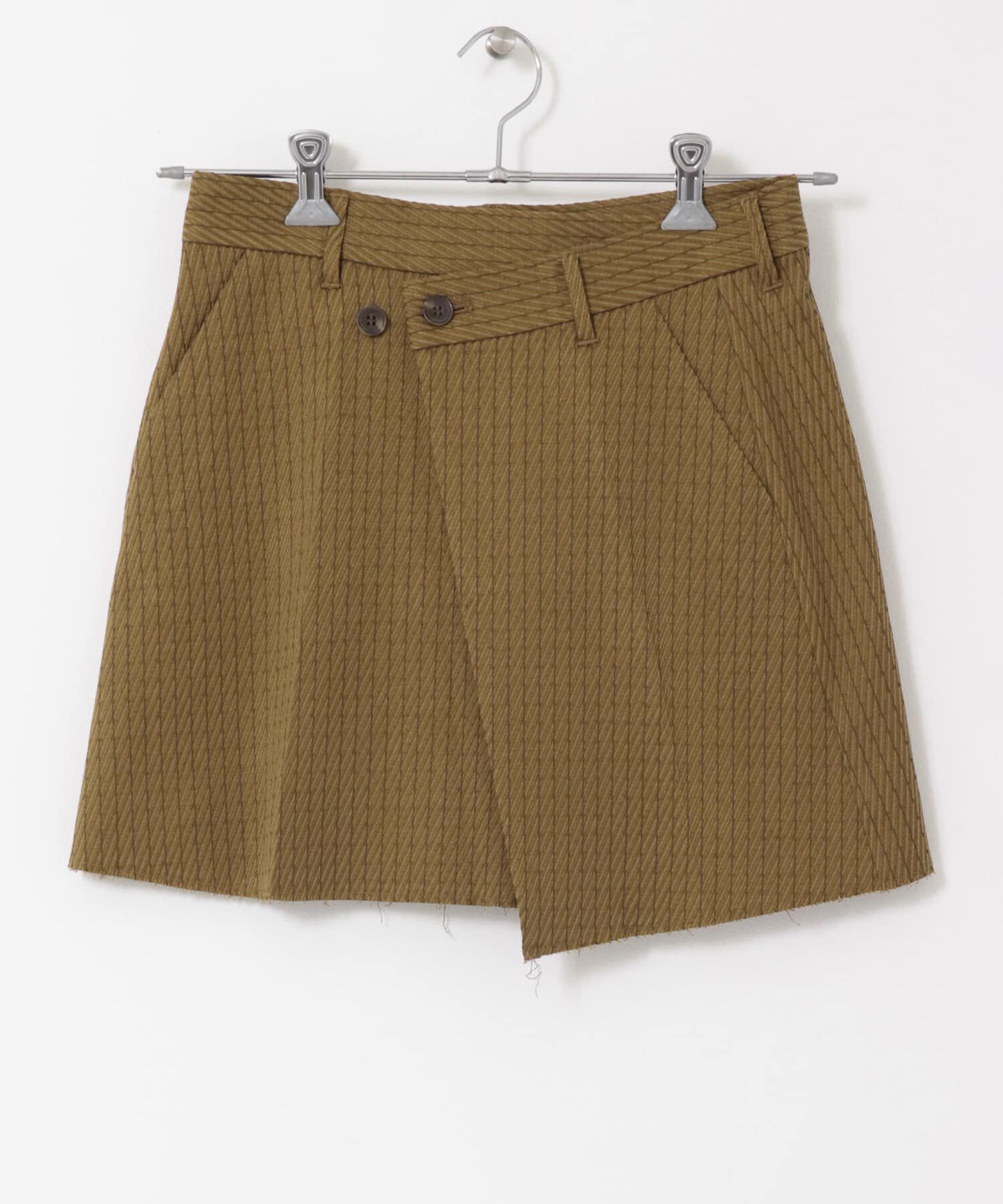  「リメイクラップミニスカート」|スカート|