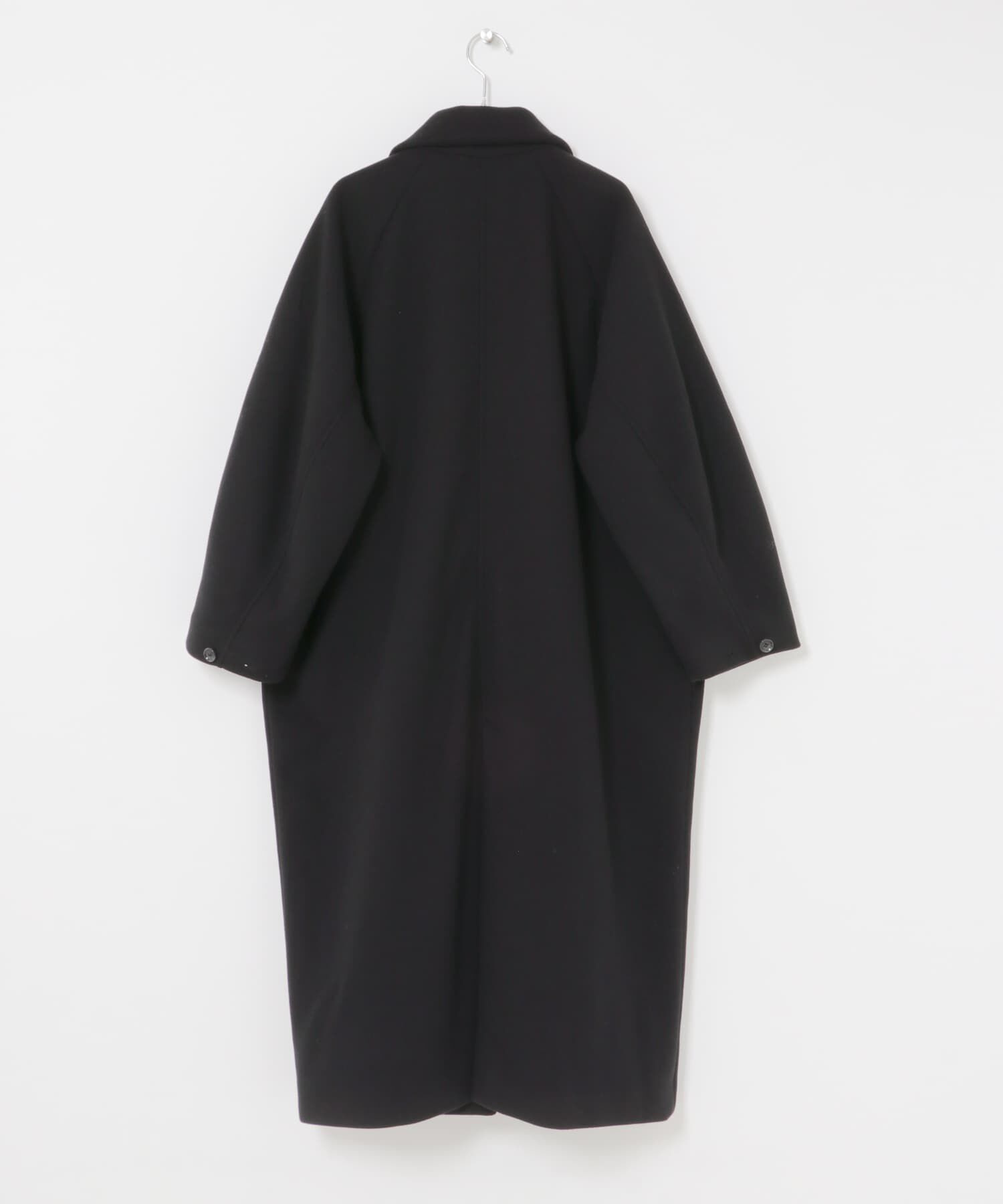  「ステンカラーコクーンロングコート」|ステンカラーコート|