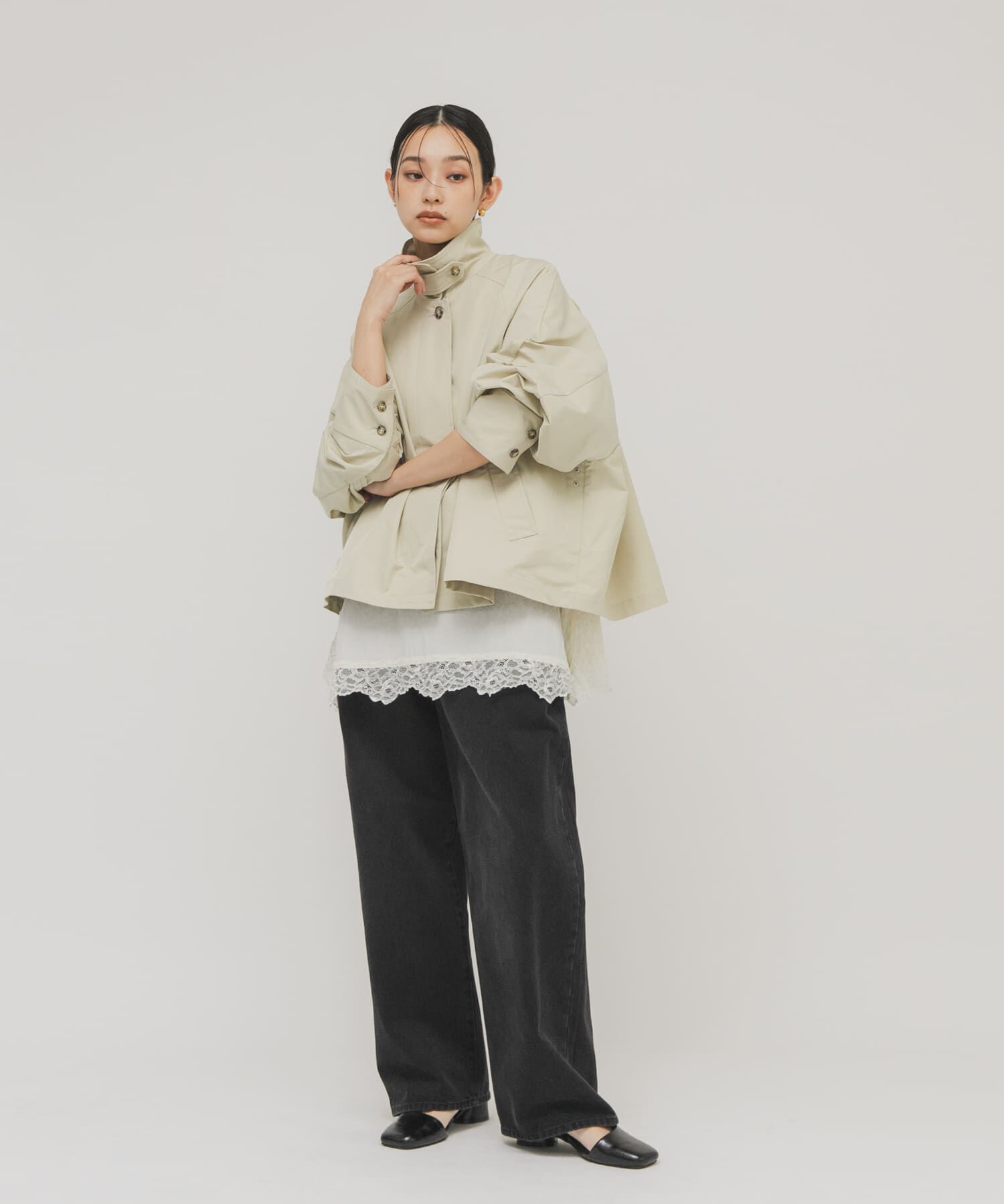  「『一部WEB限定カラー』ヴィンテージライクレースキャミソール」|キャミソール|