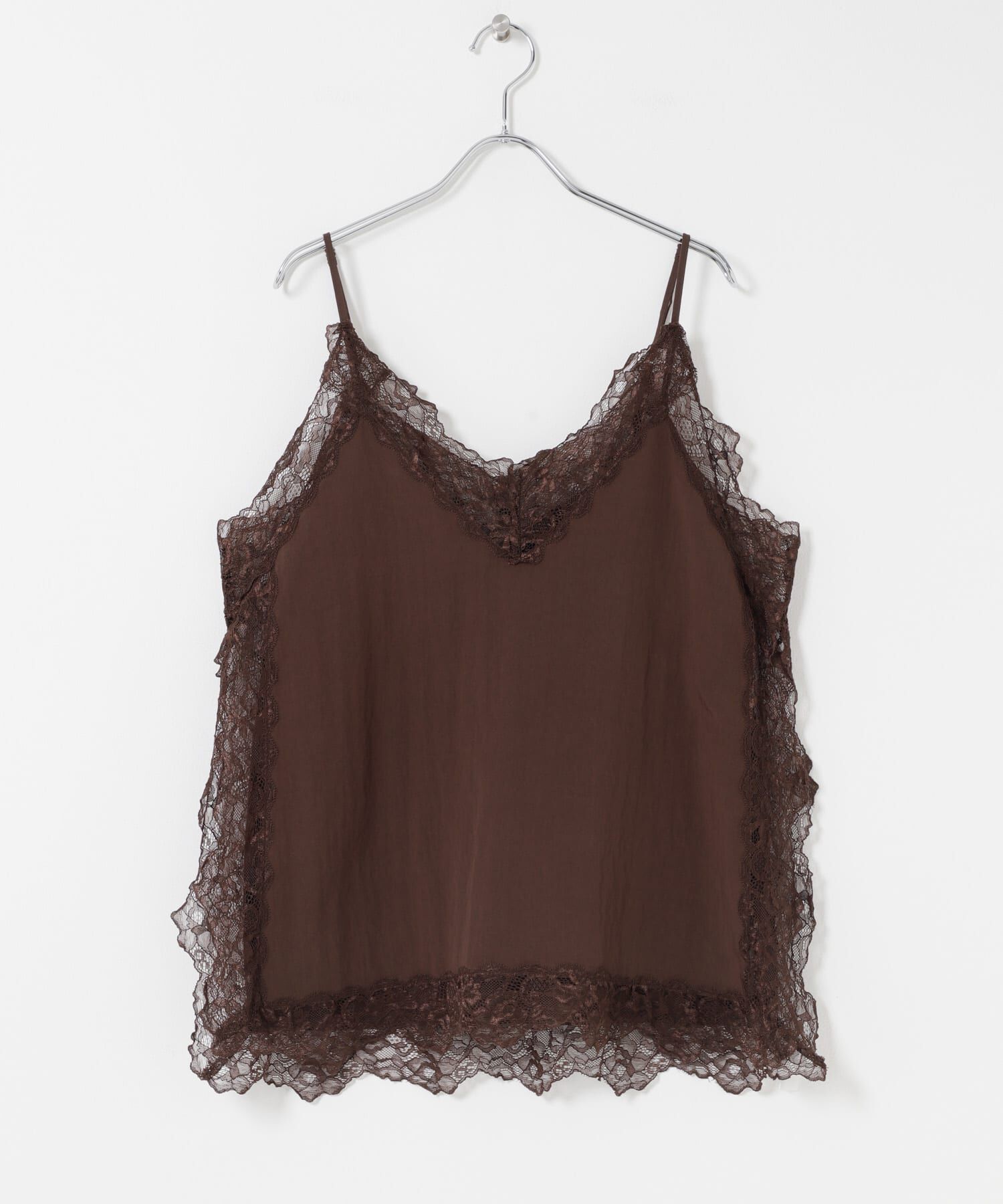  「『一部WEB限定カラー』ヴィンテージライクレースキャミソール」|キャミソール|