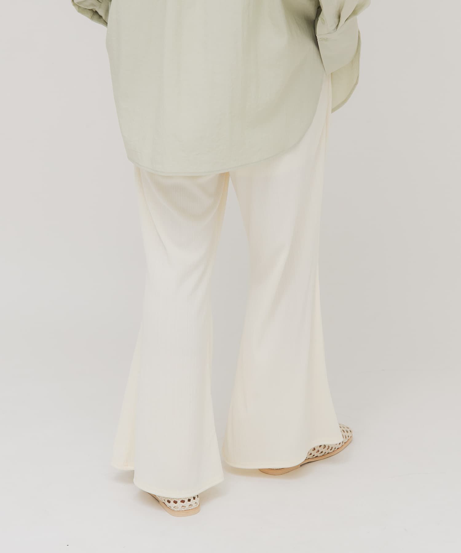  「イージーRIBフレアパンツ」|その他|