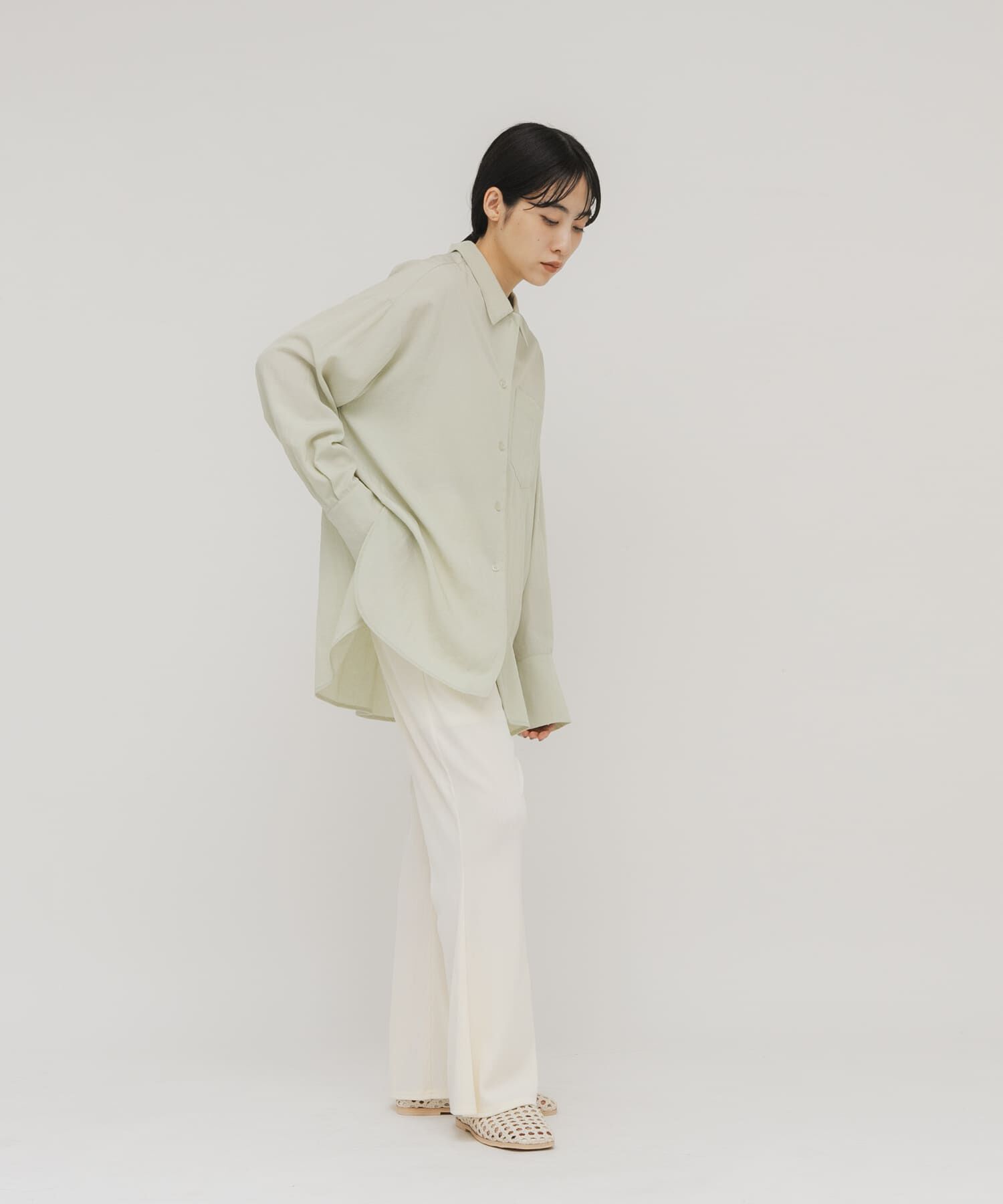  「イージーRIBフレアパンツ」|その他|