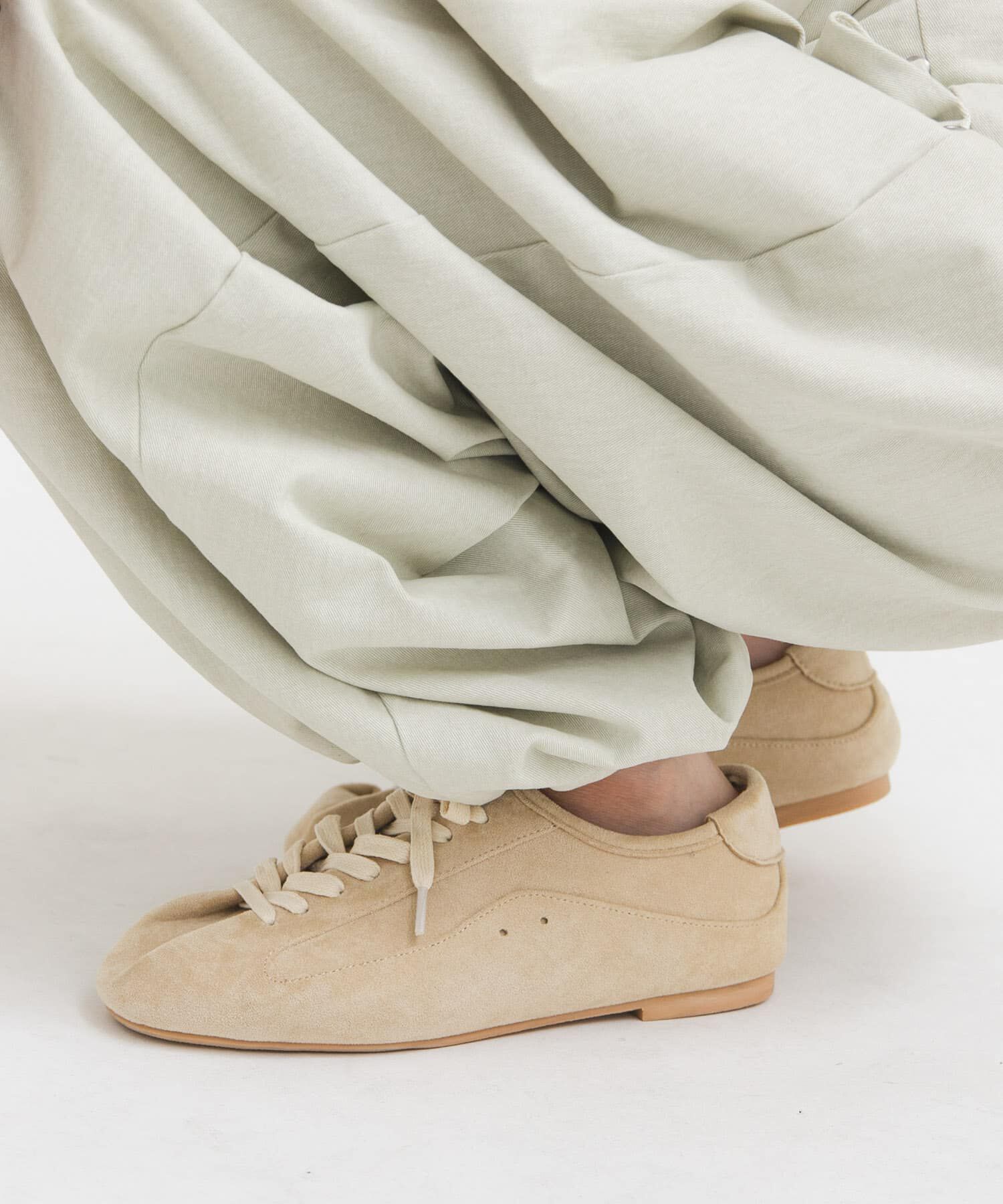  「タンデザインスニーカー」|スニーカー|ライトベージュ