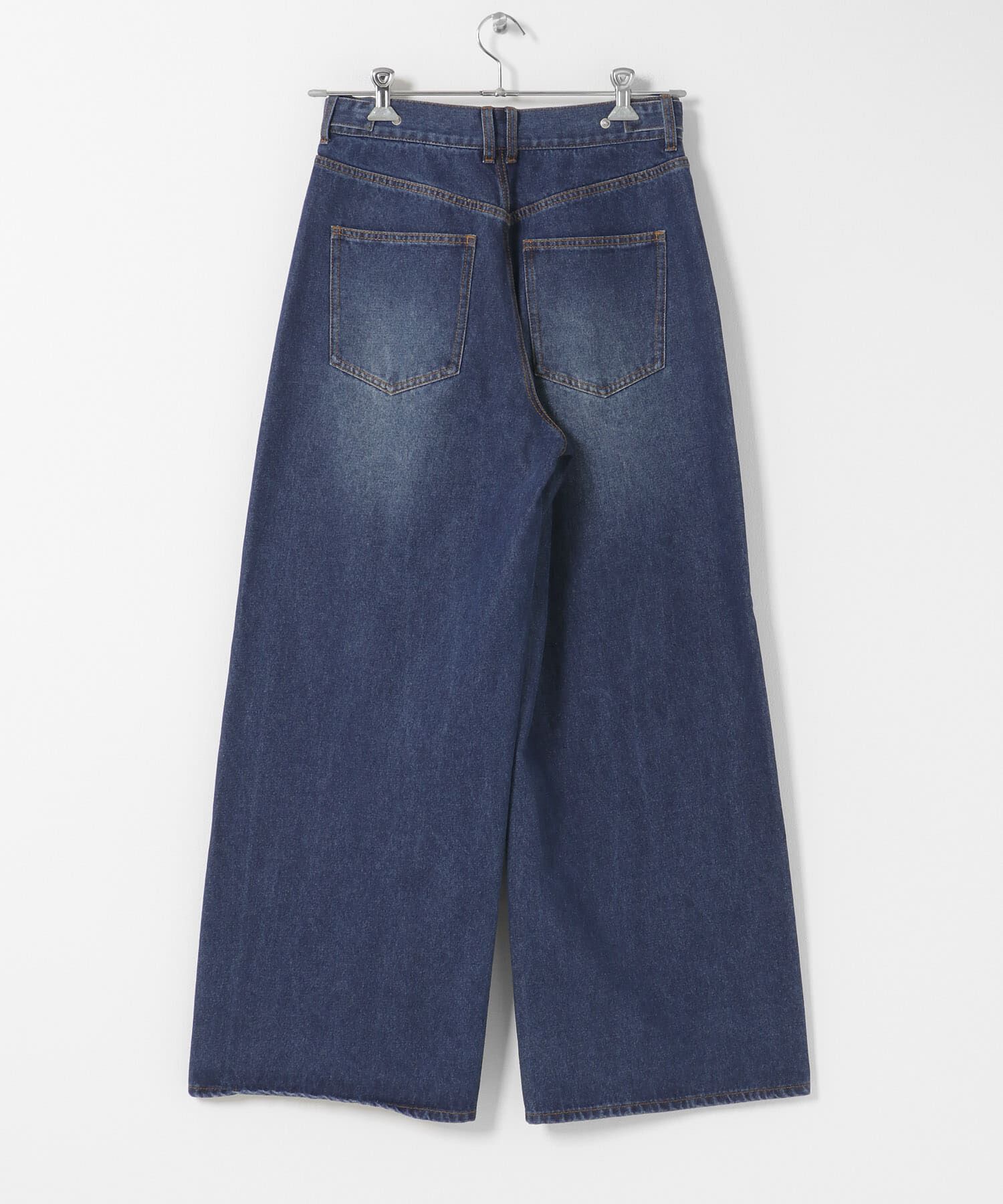  「WIDEレッグアジャストデニム」|デニム|