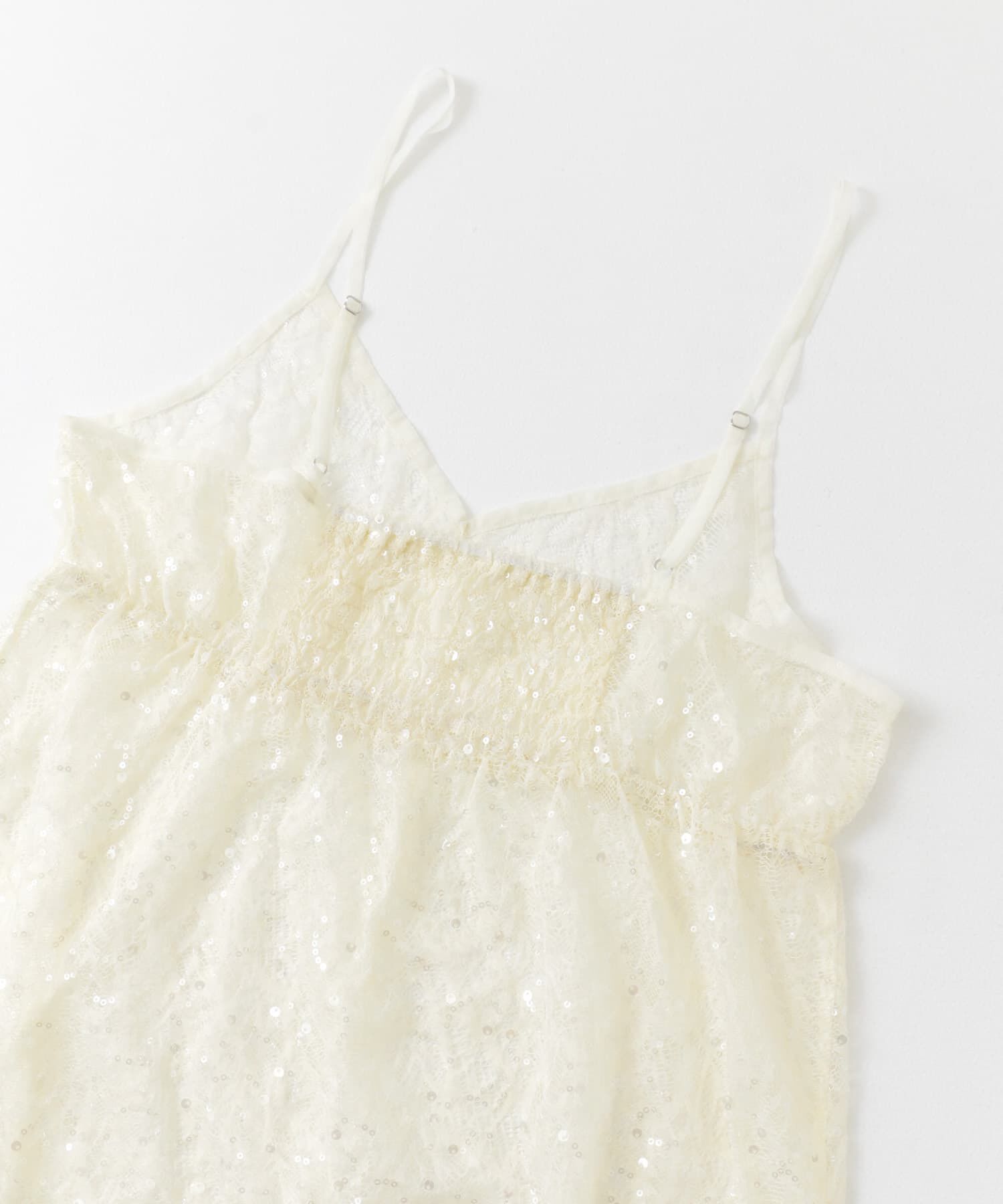 SENSE OF PLACE by URBAN RESEARCH「スパンコールキャミワンピース」|ワンピース|