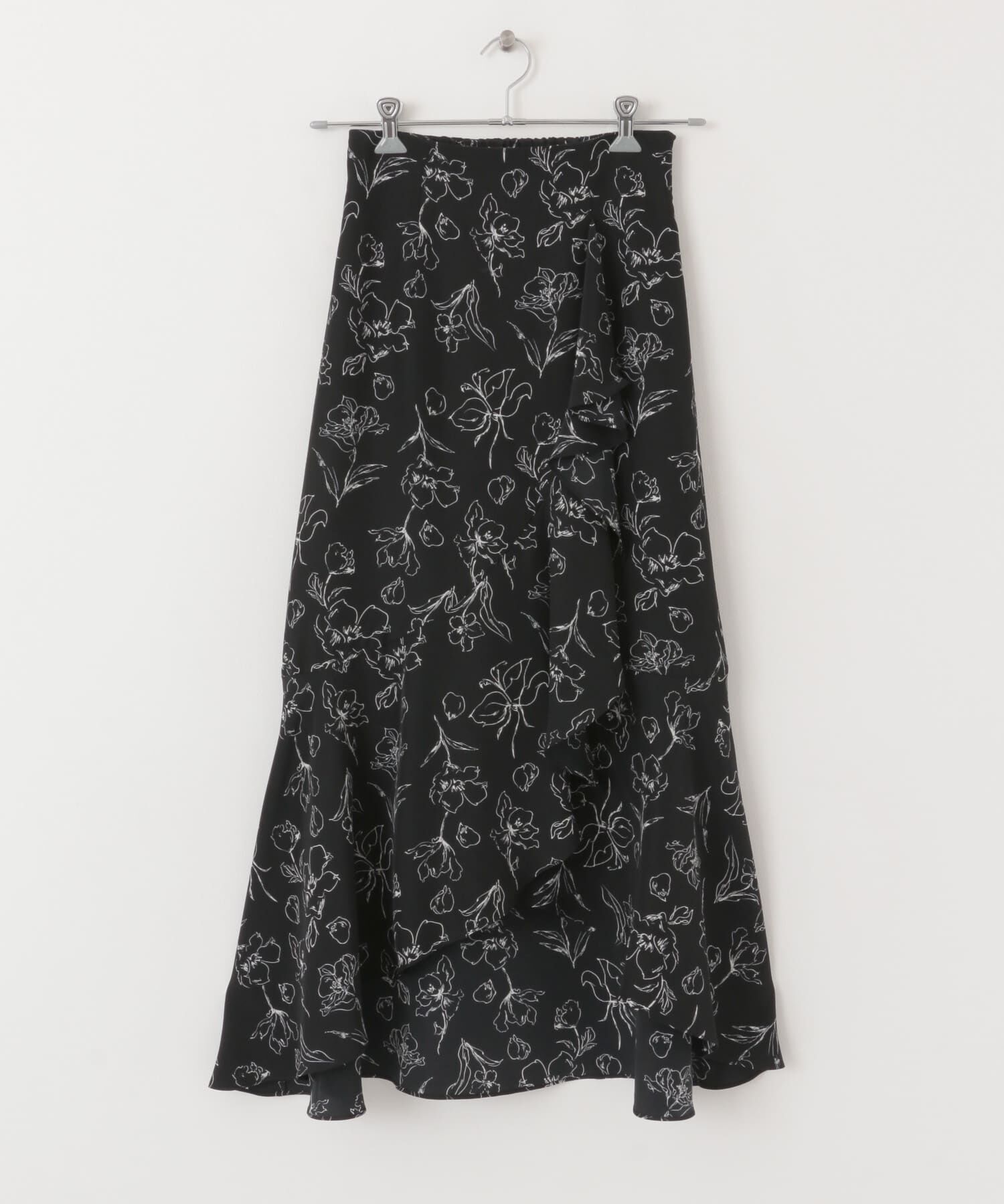 SENSE OF PLACE by URBAN RESEARCH「フラワープリントフリルスカート」|スカート|