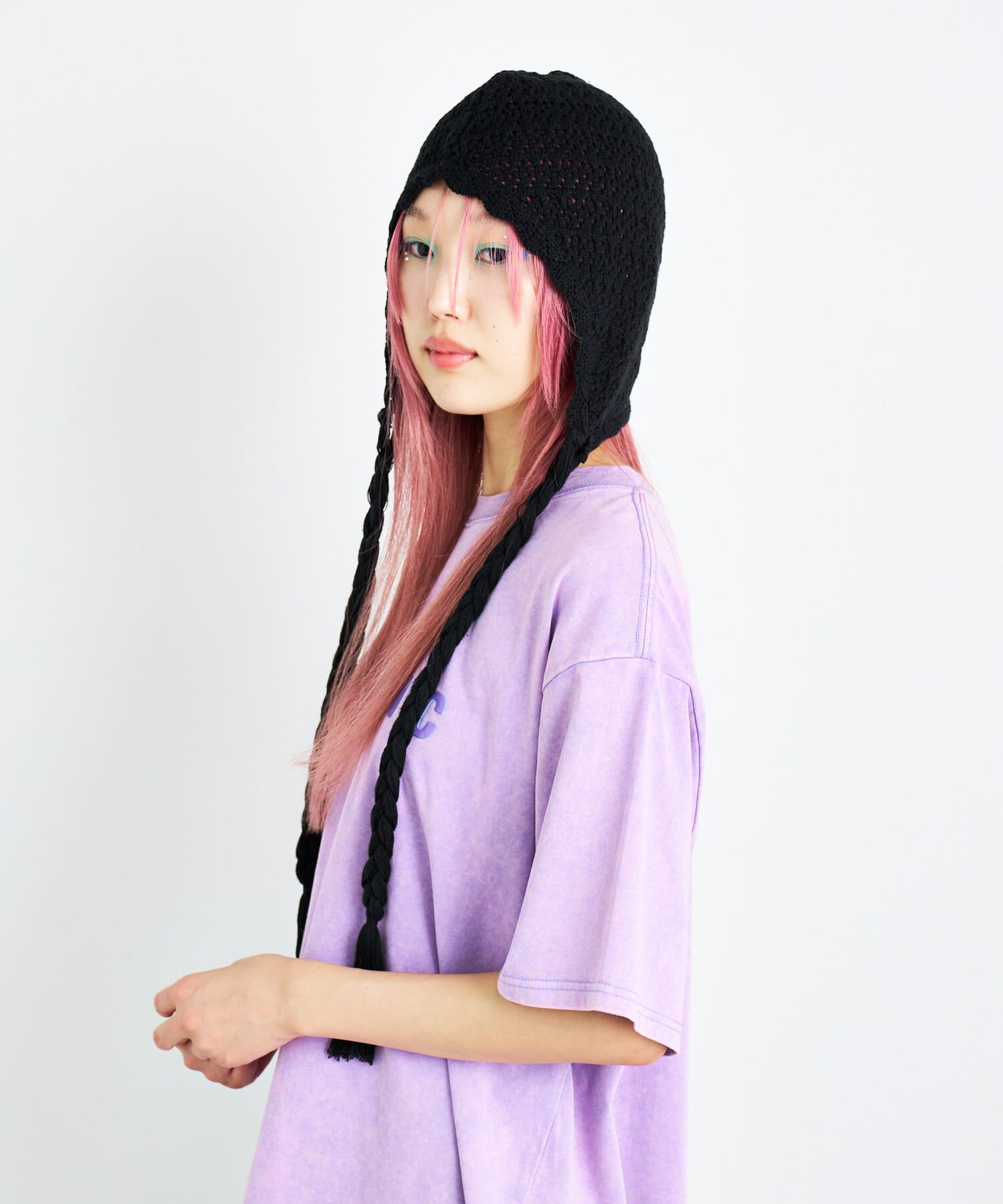 SENSE OF PLACE by URBAN RESEARCH「ANNA SUI NYC　クロシェニットキャップ」|ニット帽|