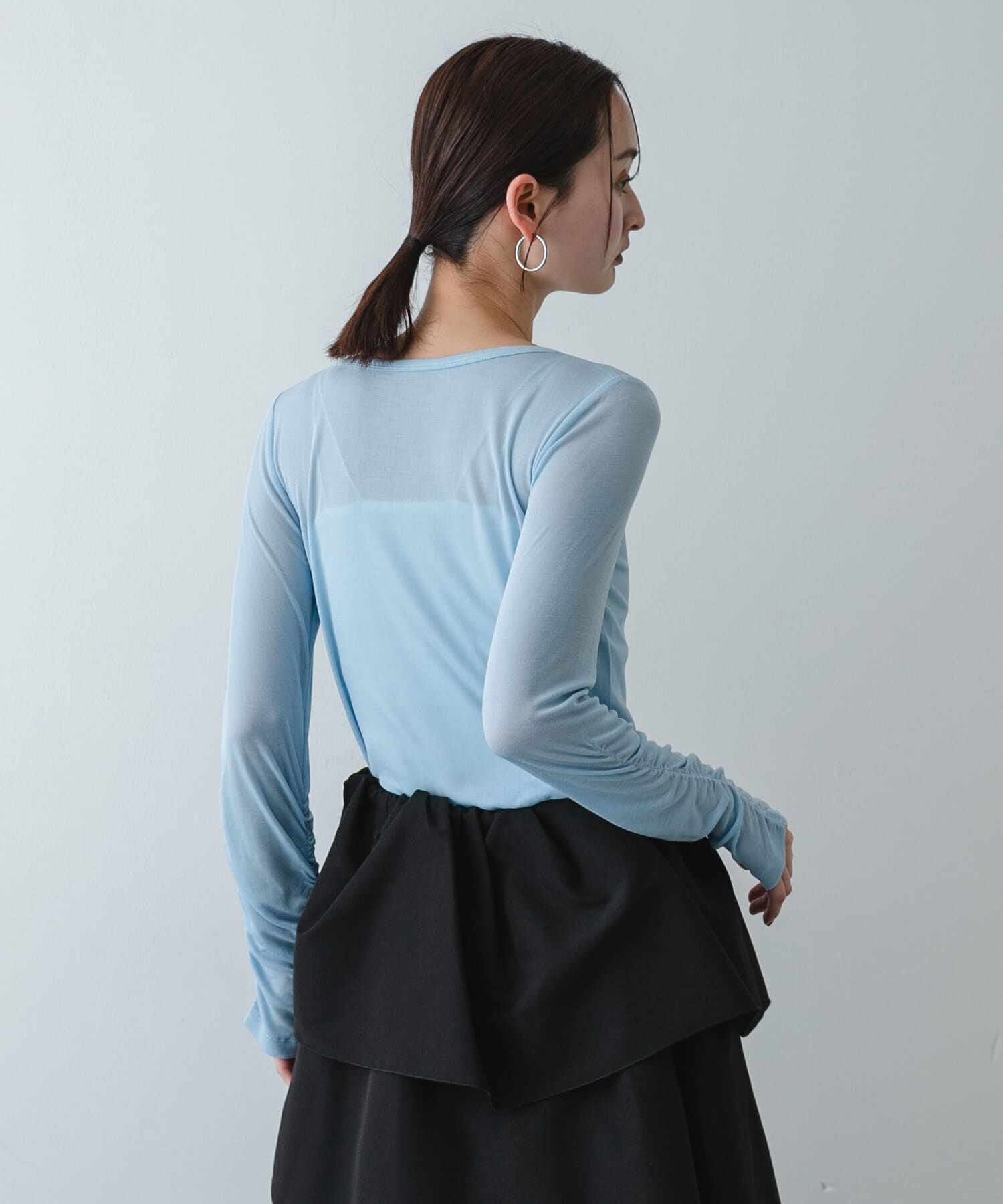 SENSE OF PLACE by URBAN RESEARCH「Uネックピスネームシアートップ」|Tシャツ・カットソー|