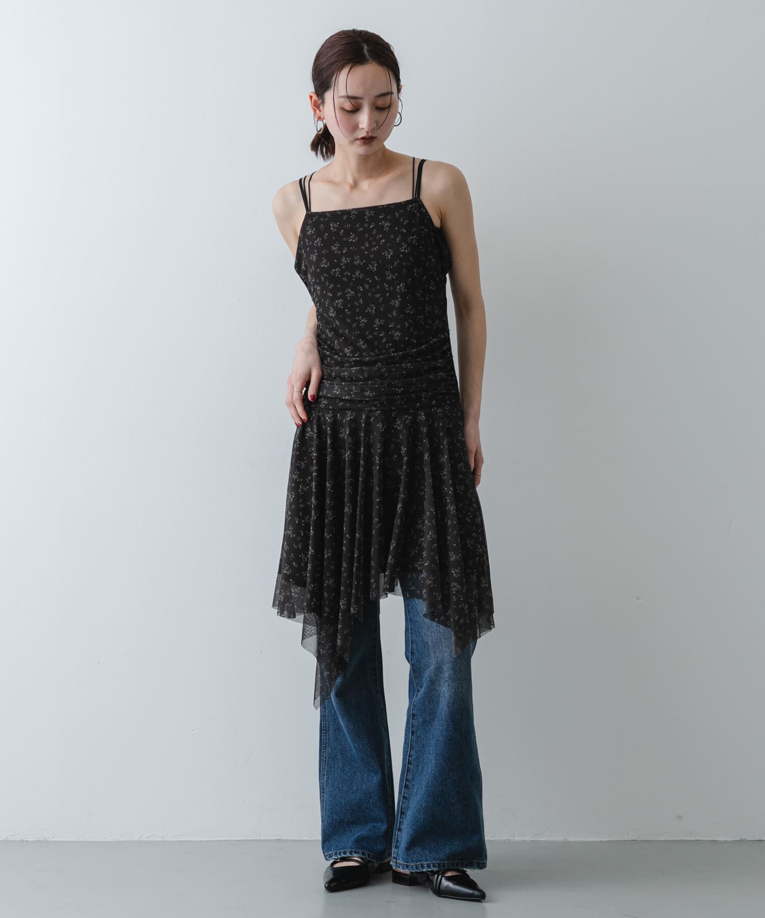 SENSE OF PLACE by URBAN RESEARCH「コバナチュールミニキャミワンピース」|ワンピース|