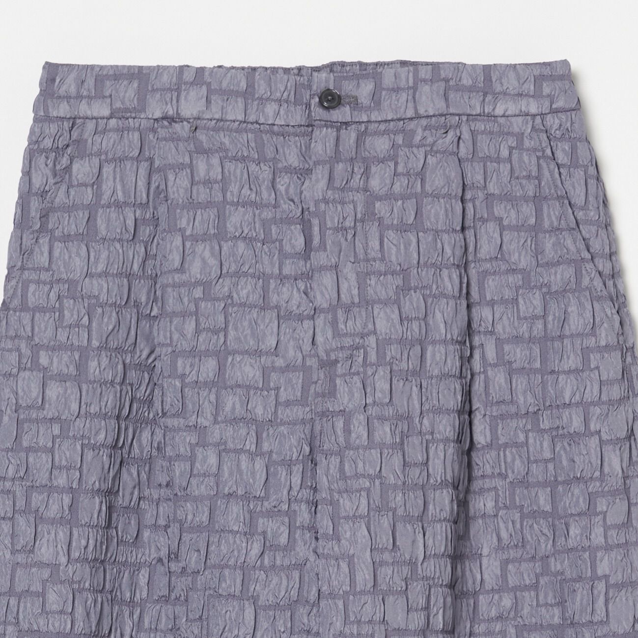 HELIOPOLE「HELIOPOLE JACQUARD CURVY PANTS」|チノ|