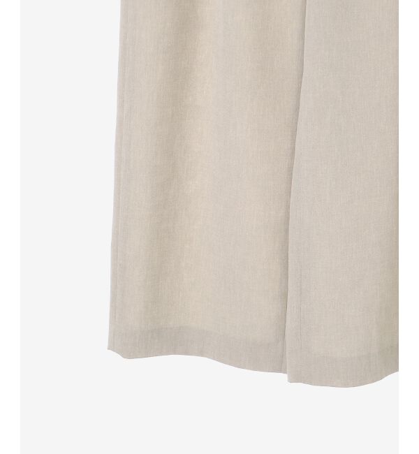 le.coeur blanc「リネンライクツイルワイドパンツ」|その他|