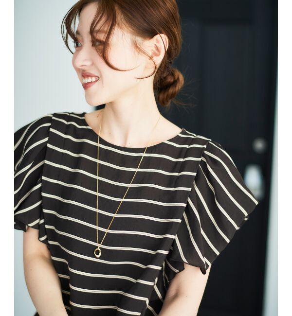 le.coeur blanc「ニュアンスサークルネックレス」|ネックレス|ゴールド