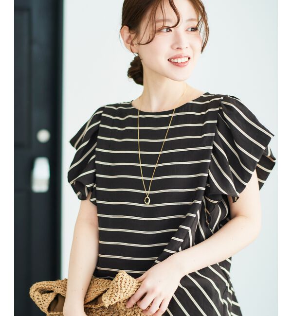 le.coeur blanc「ニュアンスサークルネックレス」|ネックレス|