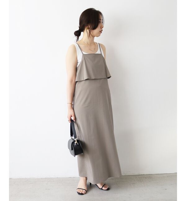  「RNストレッチキャミワンピース」|ワンピース|