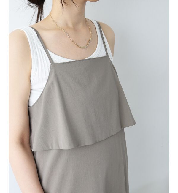  「RNストレッチキャミワンピース」|ワンピース|