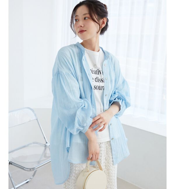 le.coeur blanc「サークルモチーフラリエットネックレス」|ネックレス|