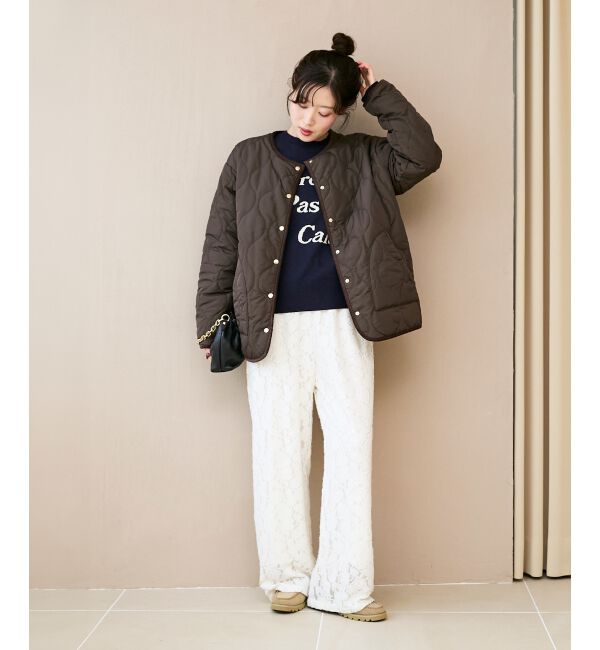  「AL ダブルジャガードロゴニット」|ニット・セーター|