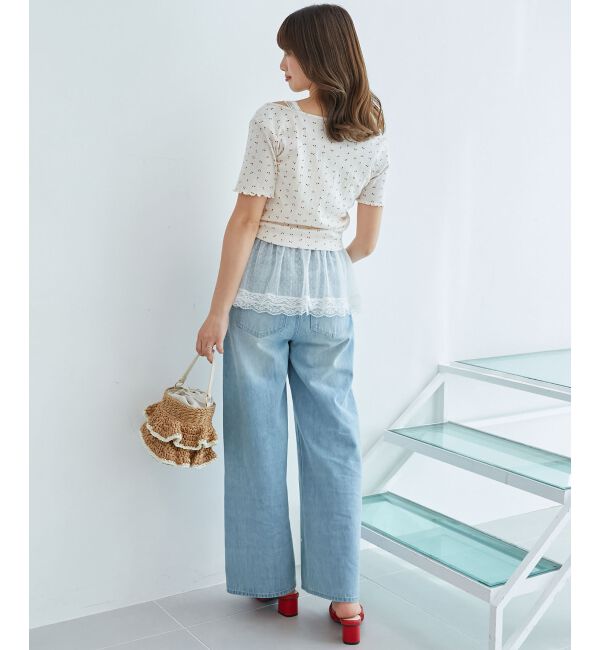  「ペプラムキャミセットカットカーデ」|カーディガン|