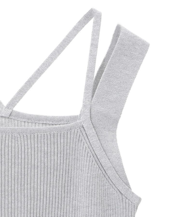 earth music&ecology「レイヤードニットタンクトップ」|キャミソール|