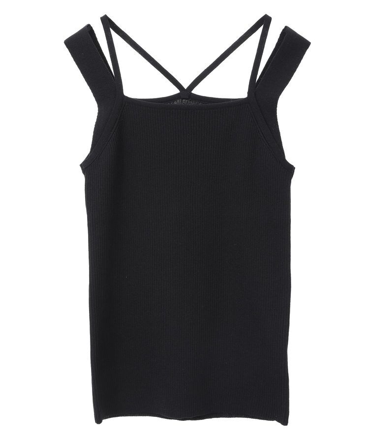 earth music&ecology「レイヤードニットタンクトップ」|キャミソール|