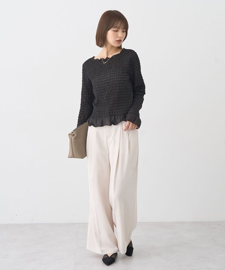 earth music&ecology「シャーリングメロープルオーバー」|Tシャツ・カットソー|