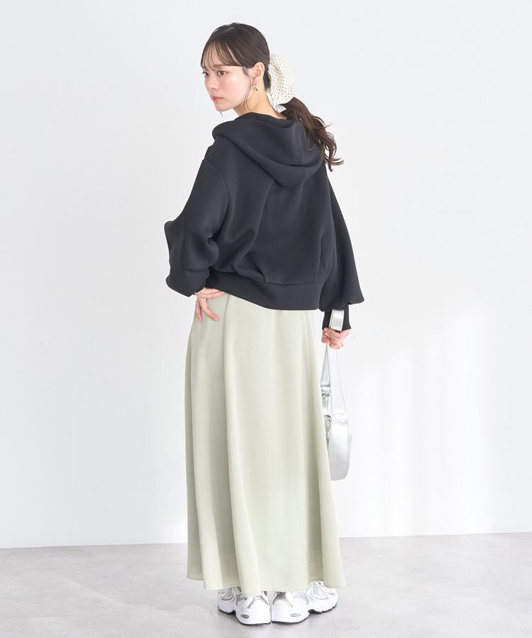 earth music&ecology「エアもちフーディブルゾン」|スウェット・ジャージ|