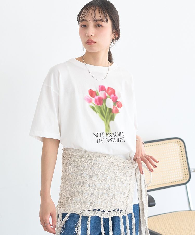 earth music&ecology「【予約】アソートプリントTシャツ」|Tシャツ・カットソー|Off White
