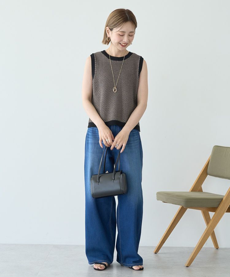 AMERICAN HOLIC「ジャガードニットベスト」|ベスト・ジレ|