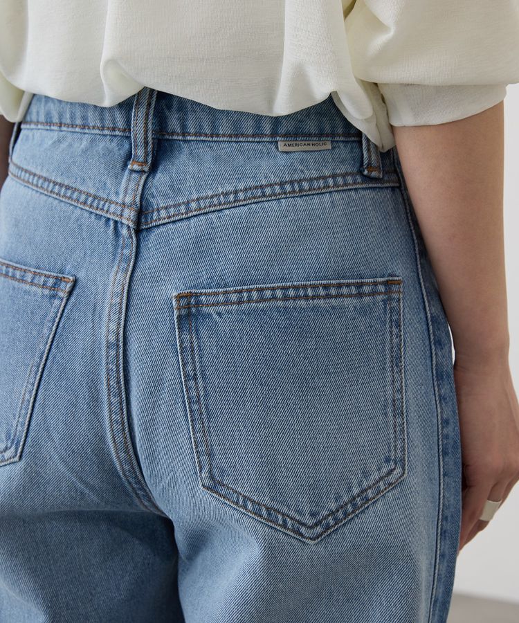 AMERICAN HOLIC「カーブデニムパンツ」|デニム|