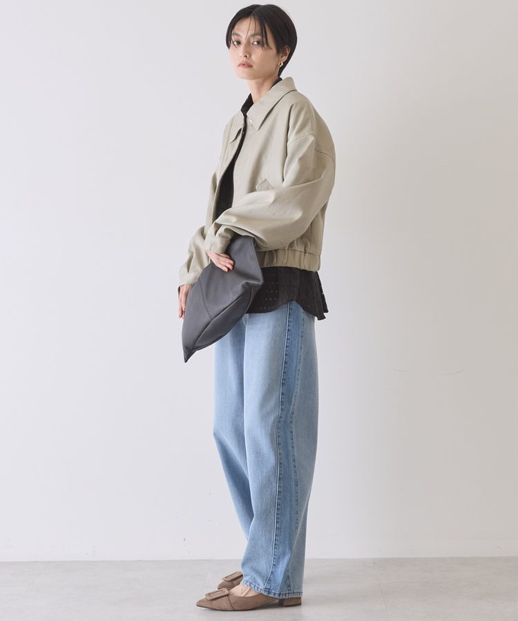 AMERICAN HOLIC「カーブデニムパンツ」|デニム|