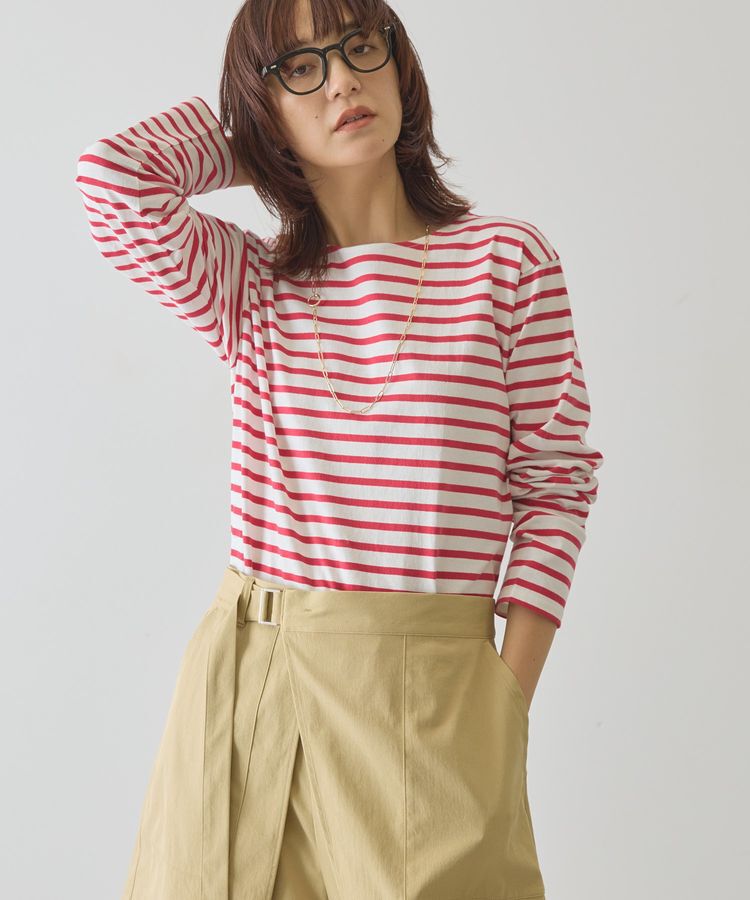 AMERICAN HOLIC「バスクロンT」|Tシャツ・カットソー|Pink