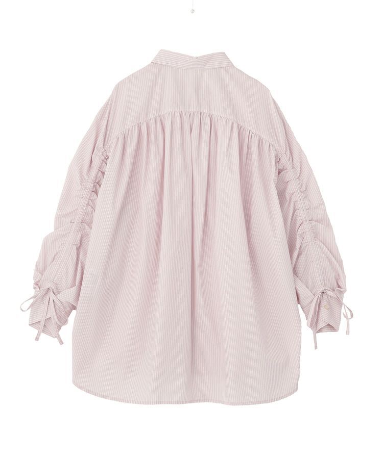 AMERICAN HOLIC「【イージーケア】バックギャザーリボンシャツ」|シャツ・ブラウス|