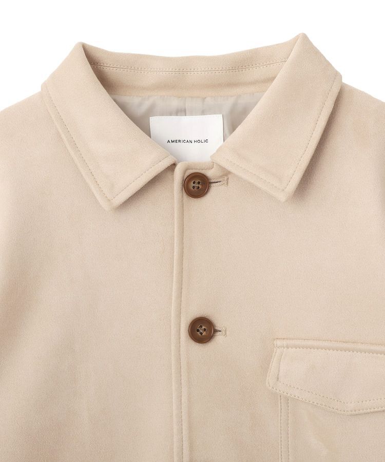 AMERICAN HOLIC「スエードライクジャケット」|テーラードジャケット|