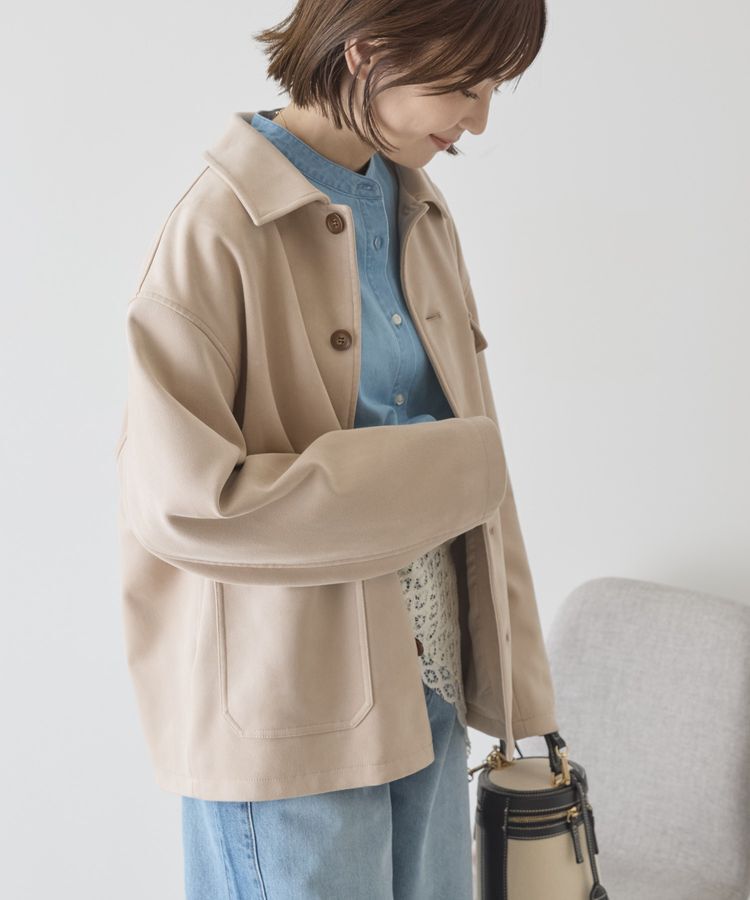 AMERICAN HOLIC「スエードライクジャケット」|テーラードジャケット|