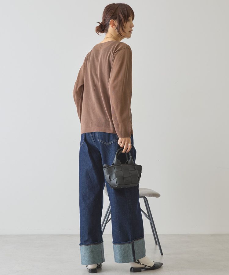 AMERICAN HOLIC「シアーニットプルオーバー」|ニット・セーター|